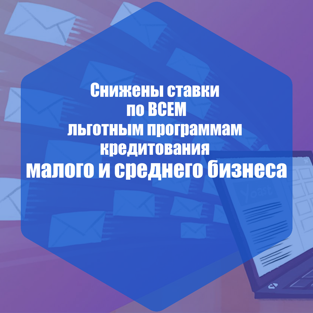 Cнизили ставки по всем льготным госпрограммам кредитования малого и среднего бизнеса, которые доступны предпринимателям Красноярского края